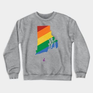 Rhode Island Pride Crewneck Sweatshirt